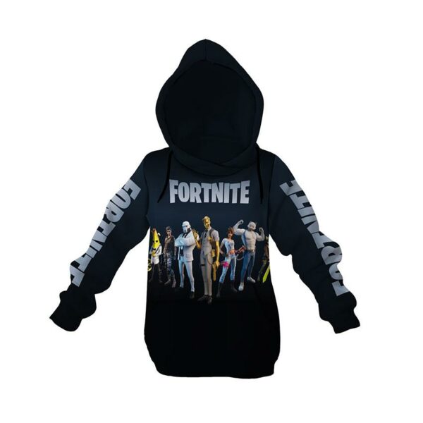 Худі дитяче з принтом «Фортнайт. Герої битви. Fortnite. Battle Heroes»