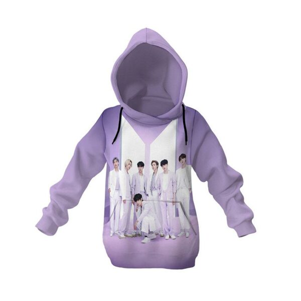 Худі дитяче з принтом «Гурт БТС найкращі. BTS group the best. Korean group»