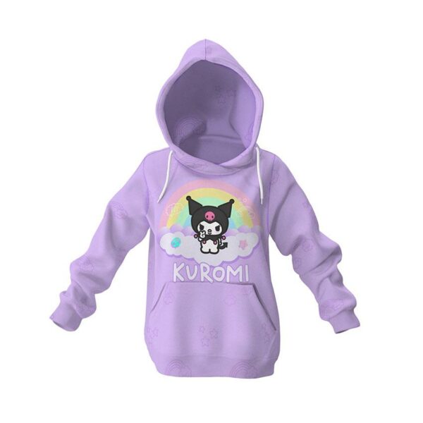 Худі дитяче з принтом «Куромі. Санріо. Kuromi. Sanrio»