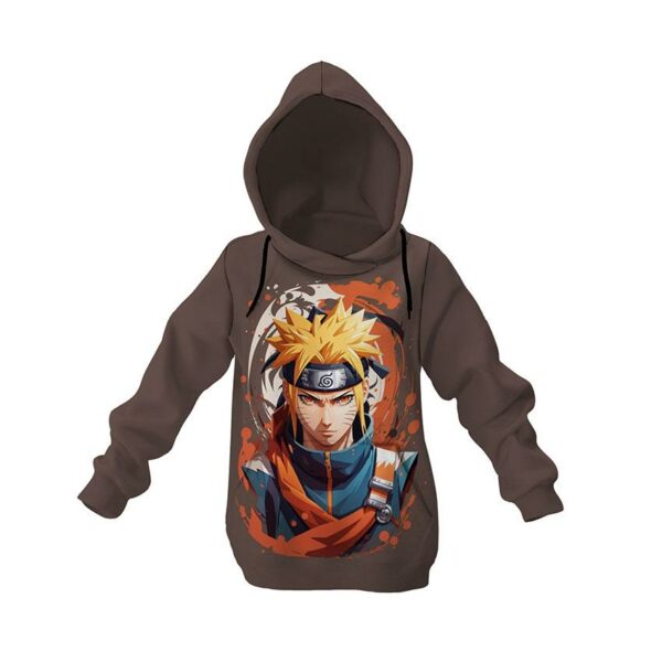 Худі дитяче з принтом «Наруто Узумакі. Портрет. Naruto Uzumaki. Portrait»