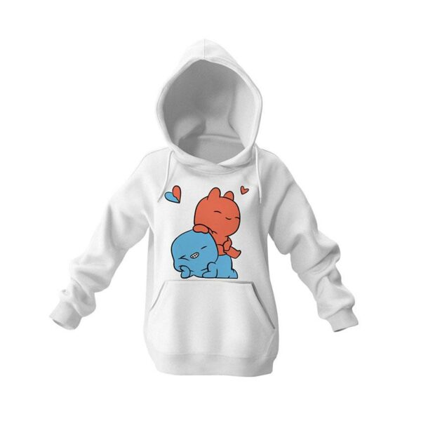 Худі дитяче з принтом «Обійми любові. Love Hugs»