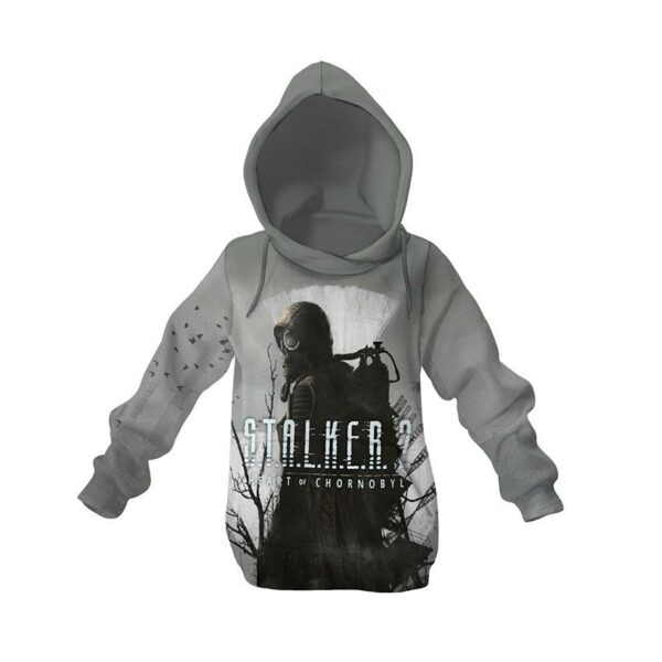 Худі дитяче з принтом «Сталкер. Гра. Зона Відчуження. Stalker. Game. Exclusion Zone»