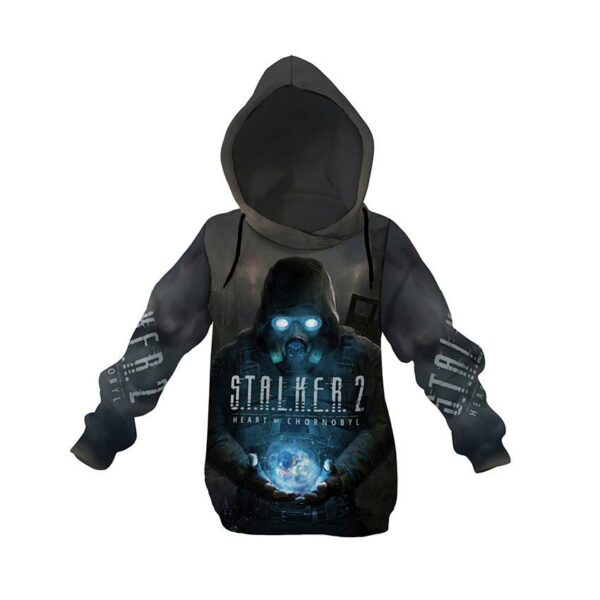 Худи детское с принтом «Сталкер. Тень Чернобыля. Stalker. Shadow of Chernobyl»