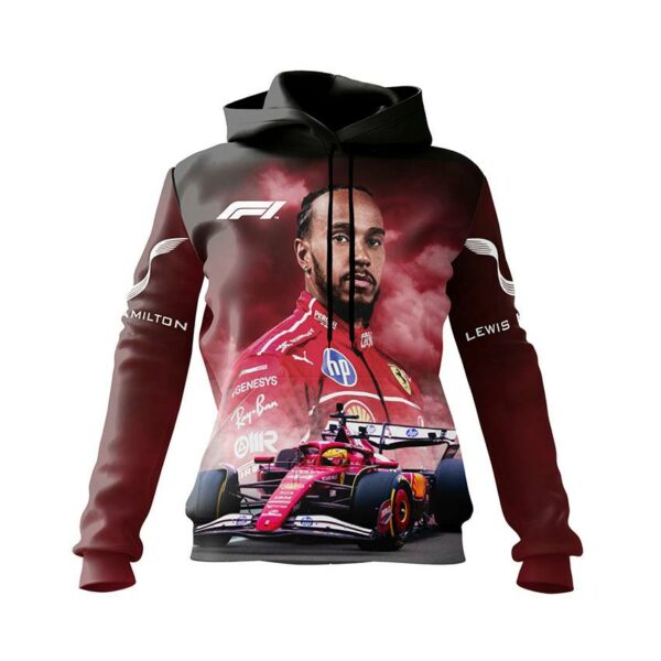 Худи женское с принтом «Льюис Хэмилтон. Формула-1. Lewis Hamilton. Formula-1»