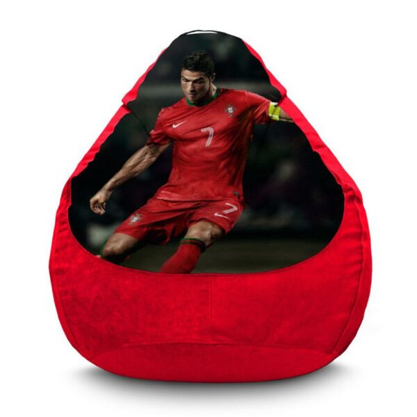 Крісло мішок з принтом «Кріштіану Роналду. Cristiano Ronaldo»