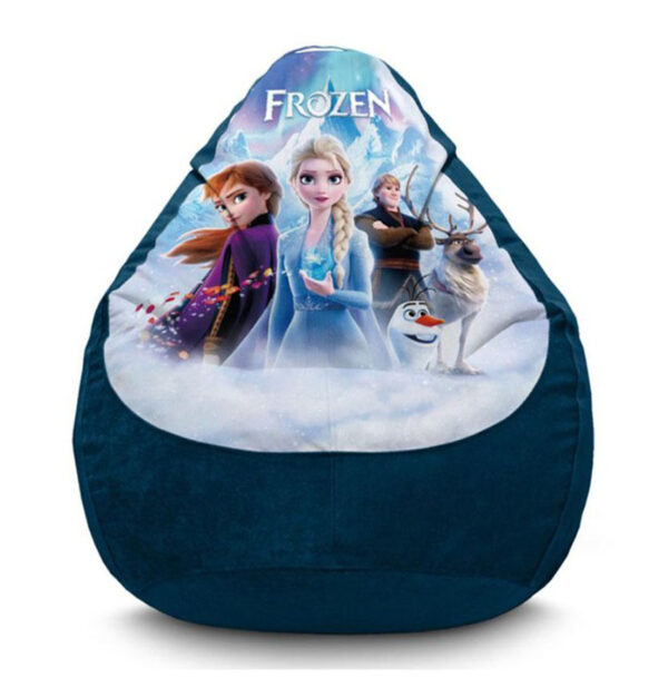Кресло мешок с принтом «Холодное сердце. Магия Эренделла. Frozen. Magic of Arendelle»