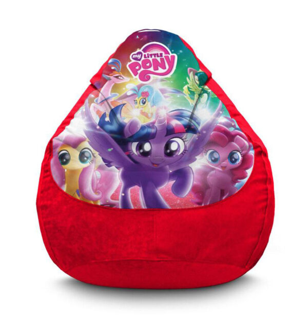 Кресло мешок с принтом «Мой маленький пони. Магия единства. My Little Pony. Magic of Unity»
