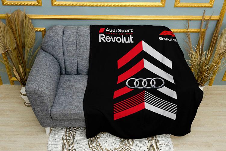 Плед «Гоночный болид. Формула-1. Racing Car. Formula-1»