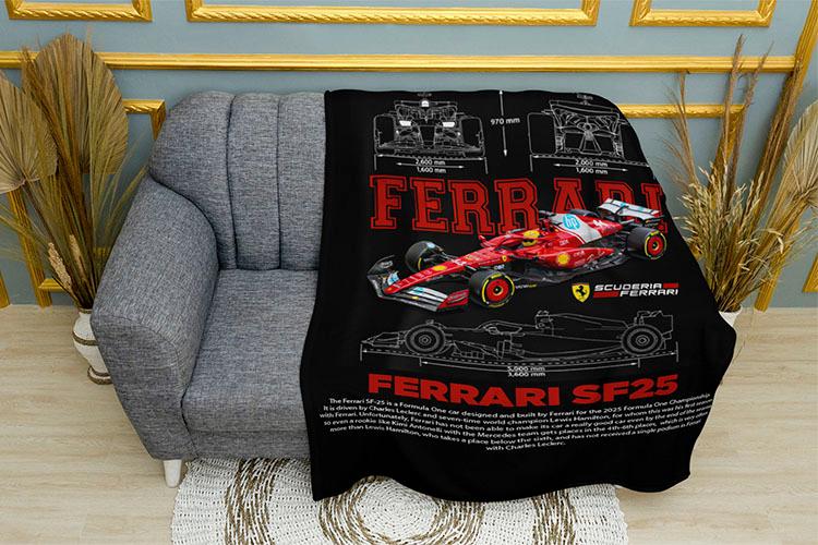 Плед «Гоночный болид. Формула-1. Racing Car. Formula-1»