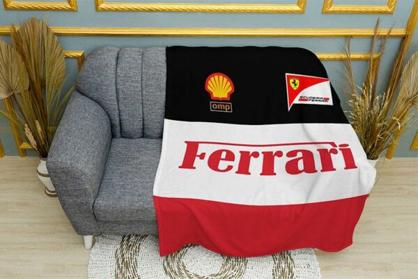 Плед «Команда Феррари. Формула-1. Ferrari Team. Formula-1»