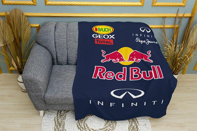 Плед «Команда Ред Булл. Формула-1. Red Bull Team. Formula-1»