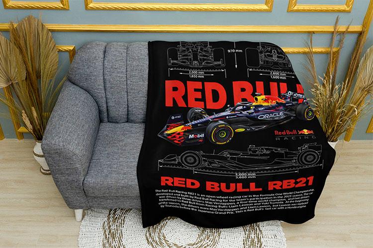 Плед «Гоночный болид. Формула-1. Racing Car. Formula-1»