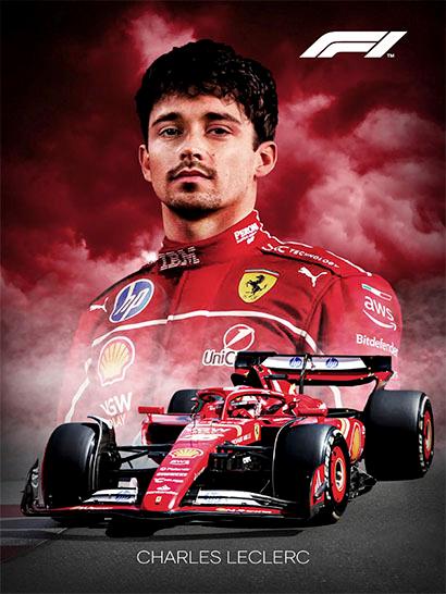 Плед «Шарль Леклер. Гоночный Драйв. Формула-1. Charles Leclerc. Racing Drive. Formula-1»