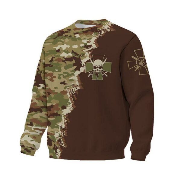 Свитшот унисекс с принтом «72-я отдельная механизированная бригада. Камуфляж. Camouflage»