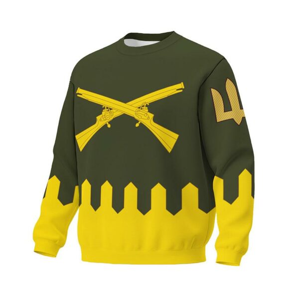 Свитшот унисекс с принтом «92-я отдельная штурмовая бригада. Железная сила. Iron Force»