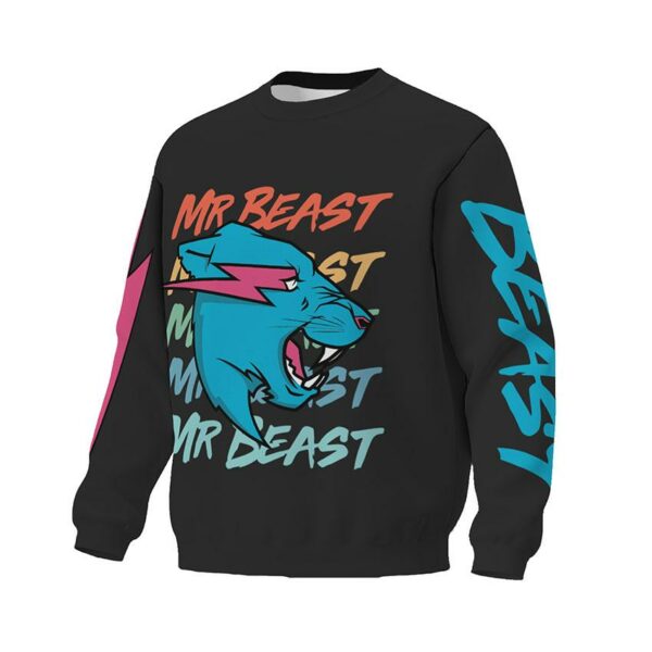 Світшот унісекс з принтом «Стиль Містера Біста. MrBeast Style»