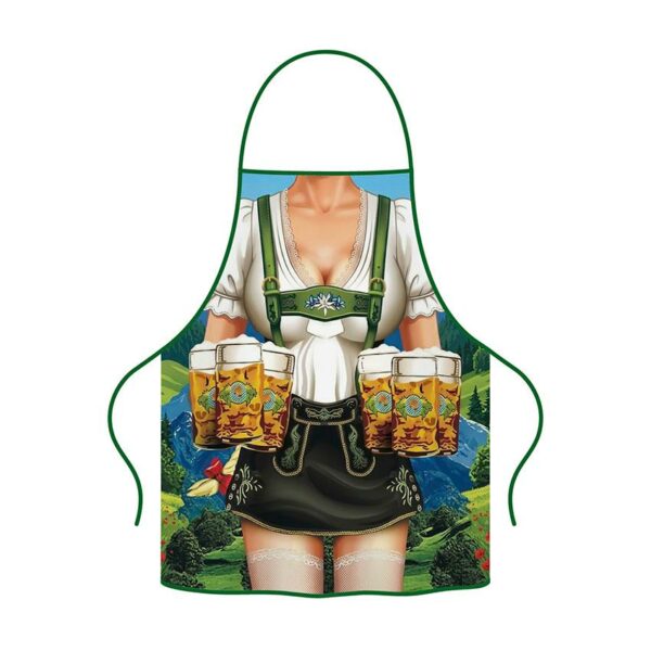 Фартух з принтом «Баварська господиня. Bavarian hostess»