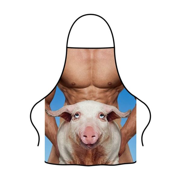 Фартух з принтом «Гарячий фермер. Hot farmer»
