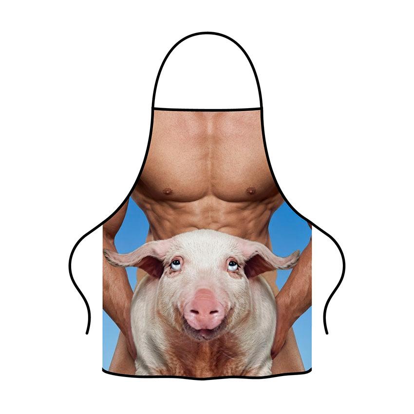Фартух з принтом «Гарячий фермер. Hot farmer»