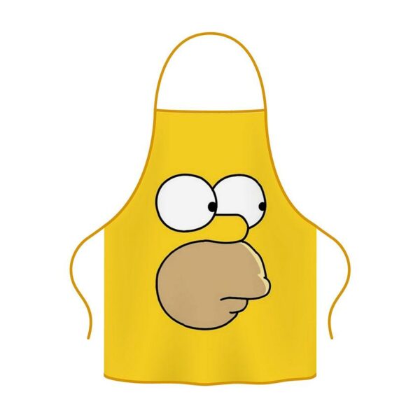 Фартух з принтом «Гомер. Жовте обличчя. Homer. Yellow Face. The Simpsons»