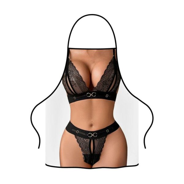 Фартух з принтом «Ідеальна фігура. Perfect body print»