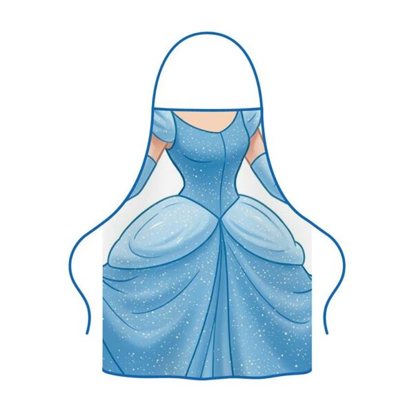 Фартух з принтом «Казкова Попелюшка. Fairytale Cinderella»