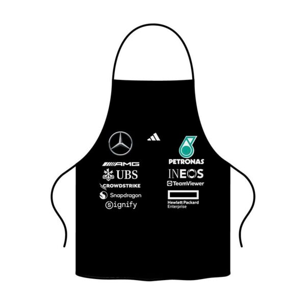 Фартух з принтом «Команда Мерседес. Формула-1. Mercedes Team. Formula-1»