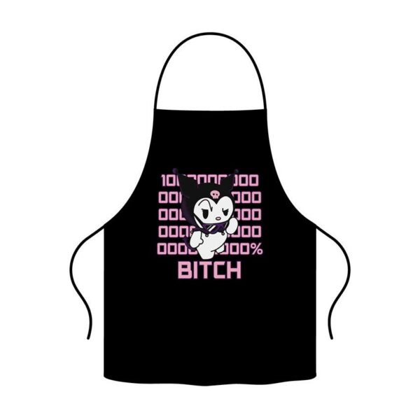 Фартух з принтом «Куромі Бунтарка. Kuromi Rebel»