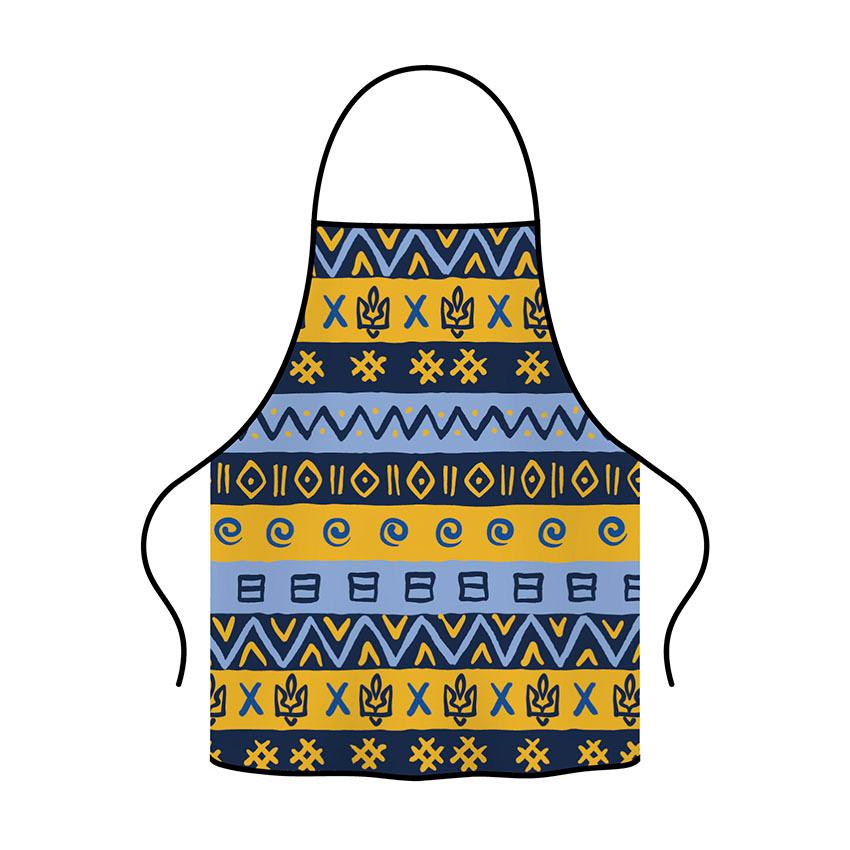 Фартух з принтом «Національний патерн. National pattern»