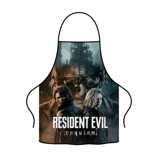 Фартух з принтом «Оселя Зла. Реквієм. Місто жаху. Resident Evil. Requiem. City of Horror»