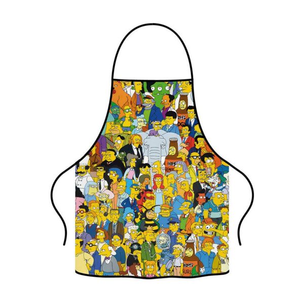 Фартух з принтом «Сімпсони. Весела компанія. The Simpsons. Fun Crew»