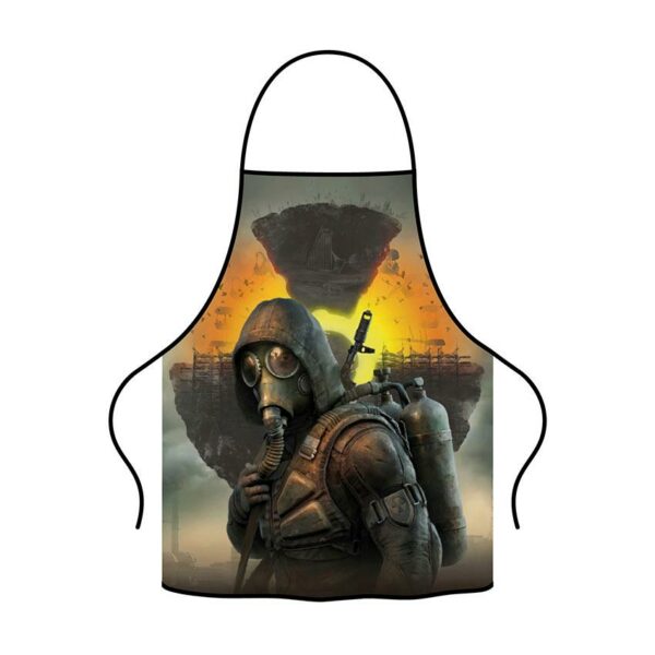 Фартух з принтом «Сталкер. Серце Чорнобиля. Stalker. Heart of Chornobyl»