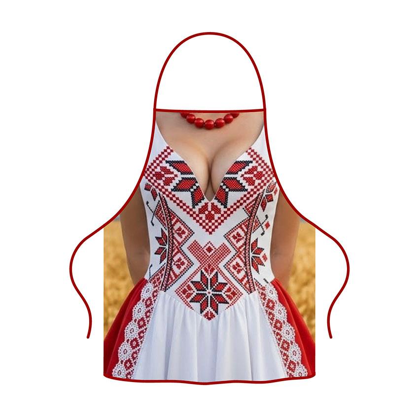 Фартух з принтом «Українка. Ukrainian woman»