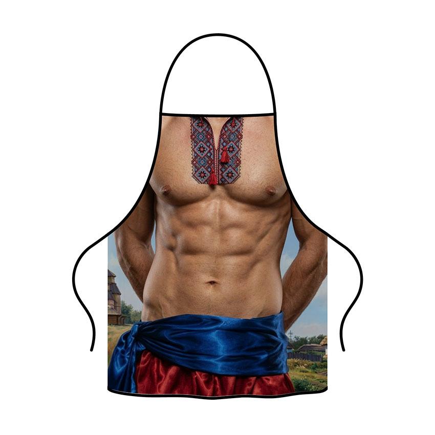 Фартук с принтом «Украинский казак. Ukrainian Cossack»