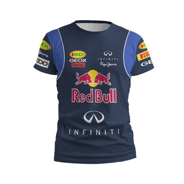 Футболка чоловіча спортивна з принтом «Команда Ред Булл. Формула-1. Red Bull Team. Formula-1»