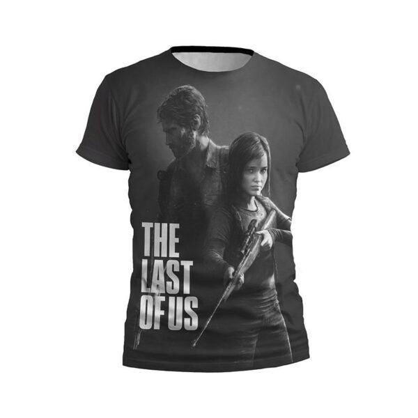 Футболка дитяча спортивна з принтом «Джоел та Еллі. Останні з нас. Joel and Ellie. The Last of Us»