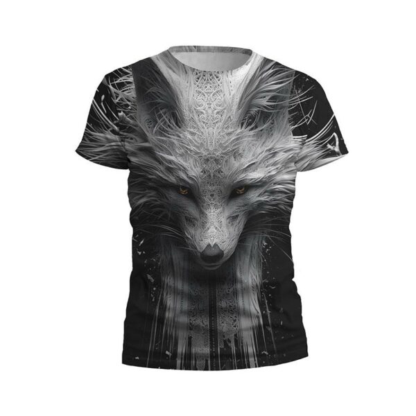 Футболка дитяча спортивна з принтом «Фантазійна лисиця. Fantasy fox»