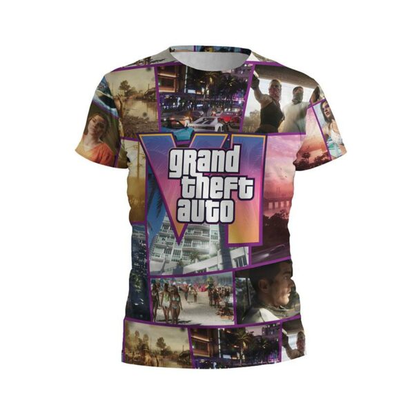 Футболка дитяча спортивна з принтом «ГТА. Комп'ютерна гра. Grand theft auto. Computer Game»