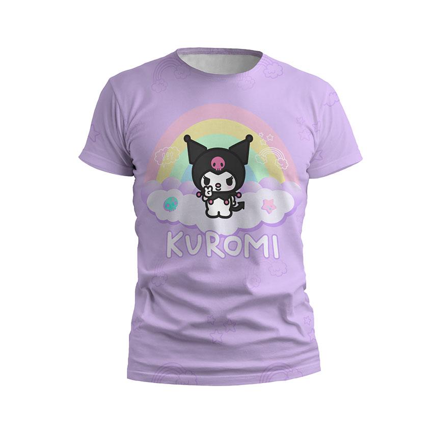 Футболка дитяча спортивна з принтом «Куромі. Санріо. Kuromi. Sanrio»