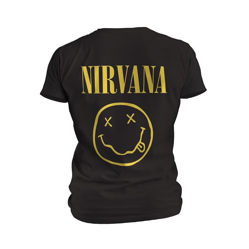 Футболка дитяча спортивна з принтом «Нірвана. Смайлик. Nirvana. Smiley»