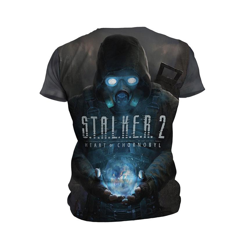 Футболка дитяча спортивна з принтом «Сталкер. Тінь Чорнобиля. Stalker. Shadow of Chernobyl»