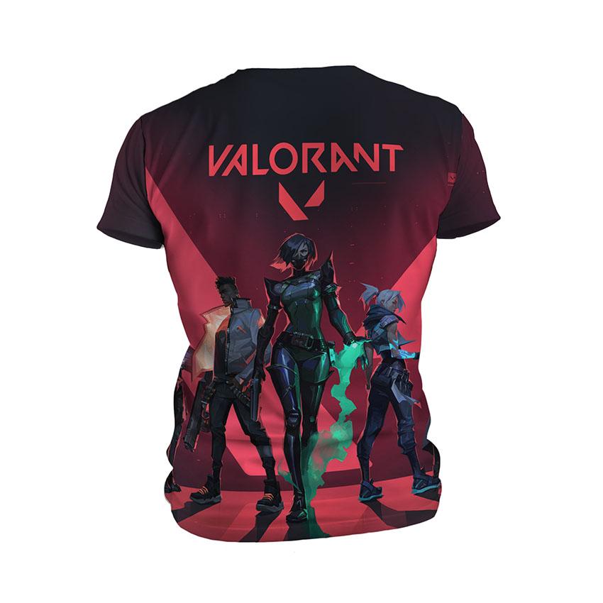 Футболка дитяча спортивна з принтом «Валорант. Бойова команда. Valorant. Combat Team»