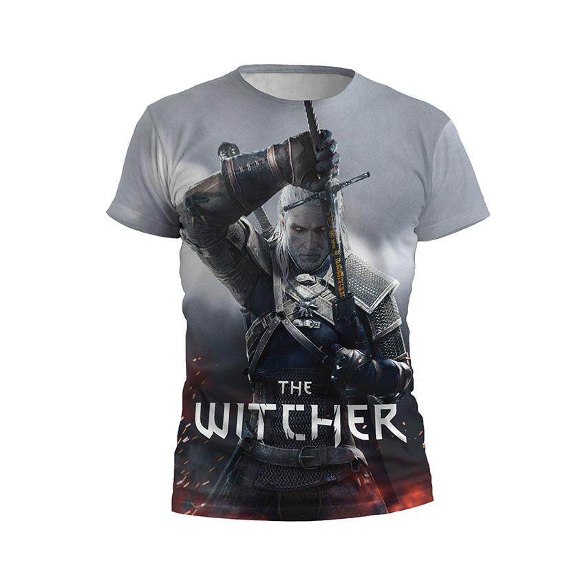 Футболка дитяча спортивна з принтом «Відьмак. Мисливець на Монстрів. The Witcher. Monster Hunter»