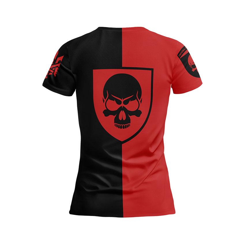 Футболка жіноча спортивна з принтом «72-га окрема механізована бригада. Символ Опору. Symbol of Resistance»