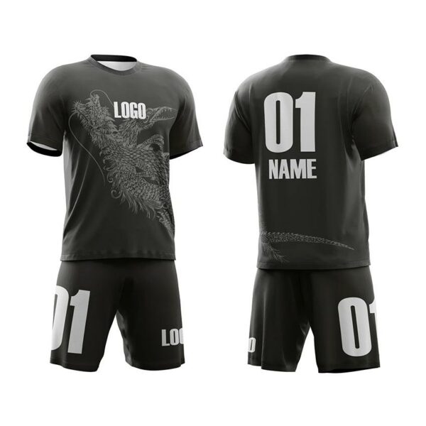 Футбольна форма чоловіча з іменем та логотипом команди з принтом «Енергія Дракона. Dragon Energy»