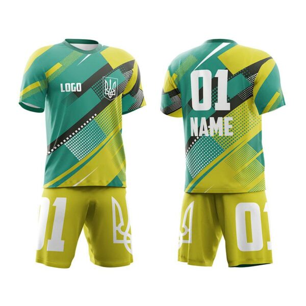 Футбольна форма чоловіча з іменем та логотипом команди з принтом «Енергія волі. Energy of Will»