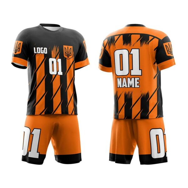 Футбольна форма чоловіча з іменем та логотипом команди з принтом «Патріотичний Драйв. Patriotic Drive»