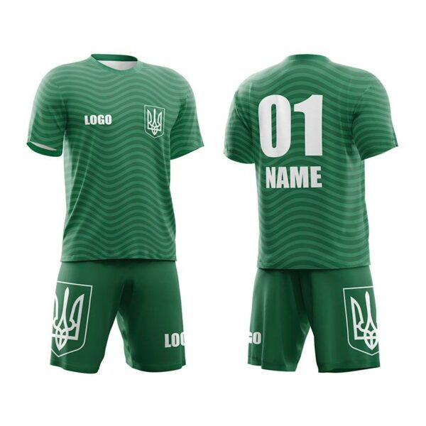 Футбольна форма чоловіча з іменем та логотипом команди з принтом «Воля та Сила. Will and Power»