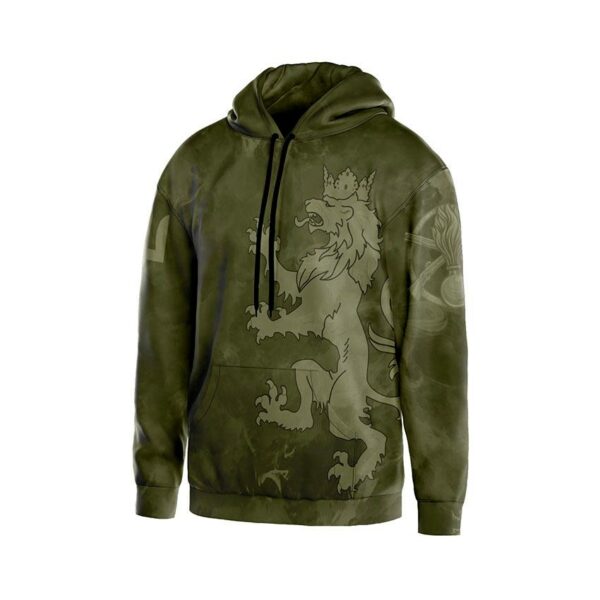 Худі чоловіче з принтом «24-та окрема механізована бригада. Тактичний Стиль. Tactical Style»