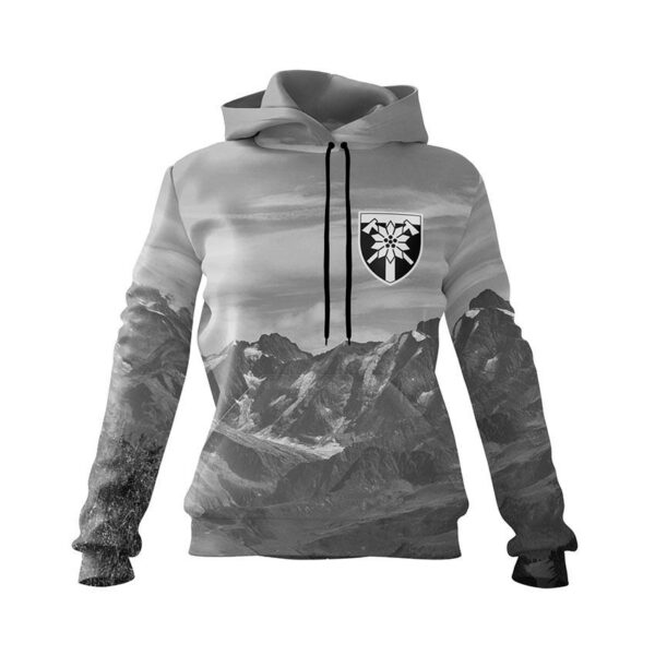 Худі жіноче з принтом «128-ма окрема гірсько-штурмова бригада. Незламність. Indestructibility»